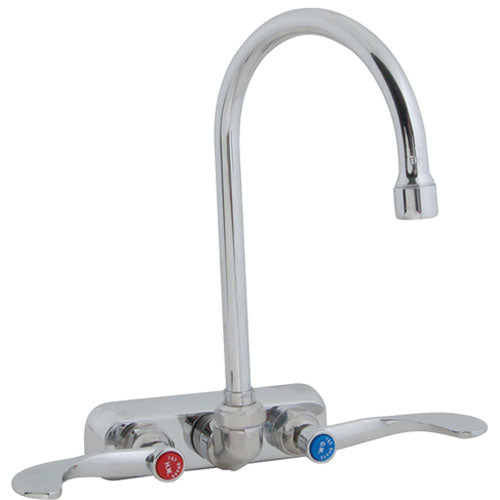 T&S Brass Faucet,4"Wall , 10"Gsnk,Leadfree Part B-1146-04