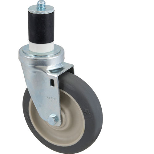 AyrKing Caster,Stem (5"Od, Swvl, Gray) Part AYRB242