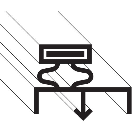 Thermo Kool Gasket,Door , 3 Sided,35"X81" Part 511500