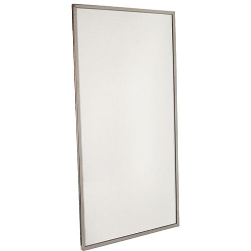 Bobrick Mirror,Framed , 36"Hx18"W,S/S Part 165 1836