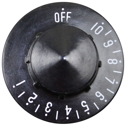 Delfield Knob 2-1/4" D, Off-10-1 (Part Number: SEP90158)