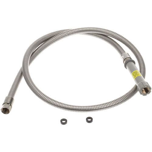 T&S Brass S/S Flexible Hose 68" Part B-0068-HMS