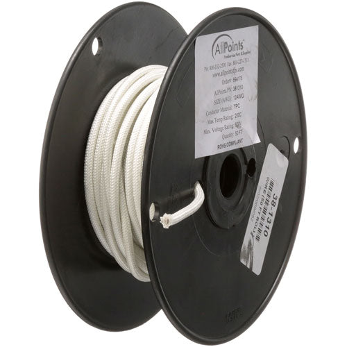 Parts Direct Wire (50 Ft Roll) #12 Sf2 White Part 381310