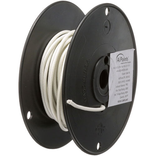 Parts Direct Wire (50 Ft Roll) #14 Sf2 White Part 381312