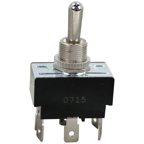 Savory 1/2 DPDT Toggle Switch, Center Off (Part Number: 14614)