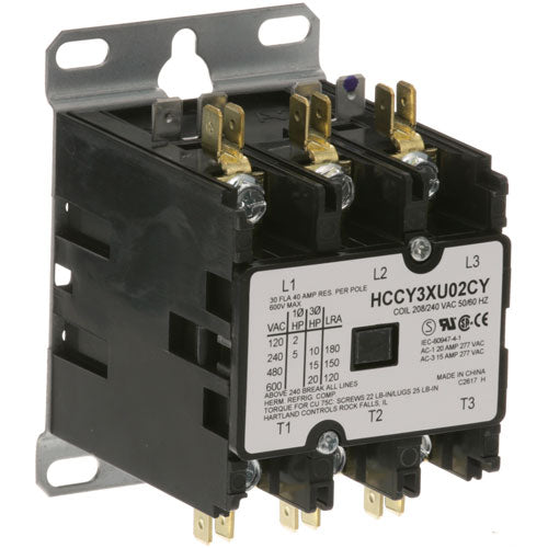 Wells 3P Contactor 30/40A 208/240V (Part Number: 57780)