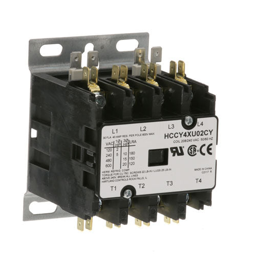 Lang 4P Contactor 30/40A 208/240V (Part Number: 2E-30702-01)