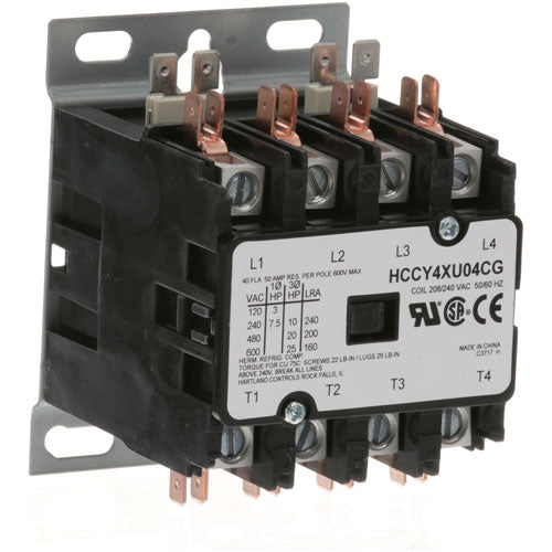 Groen 4-Pole Contactor 40/50A 208/240V (Part Number: 013369)