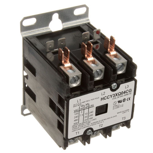 Hatco Contactor 3P 40/50A 24V Part -02-01-167-00ALT - Parts Direct Group