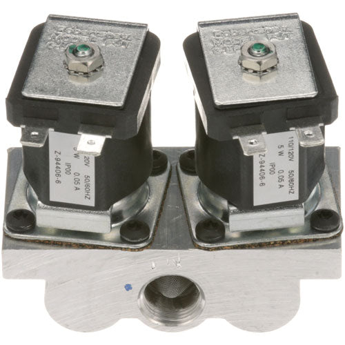 Hobart Dual Solenoid Valve 3/8" 120V Part 713656