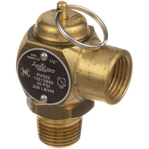 Cleveland Safety Valve 1/2" M x 1/2" F (Part Number: KE54941-6)