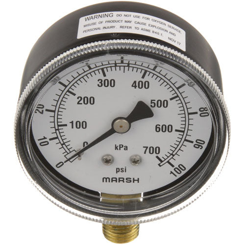 Jackson Pressure Gauge 2-1/2, 0-100Psi Part 6685-100-01-00 - Parts Direct Group