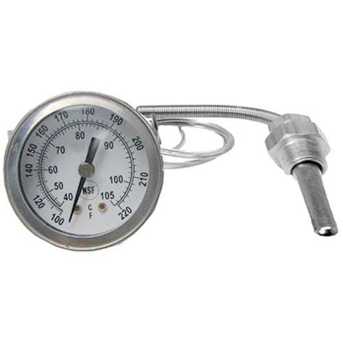 Stero 2" Thermometer, U-Clamp, 100-220°F (Part Number: P651135)