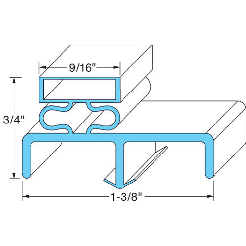 Victory Door Gasket 23 1/2" X 28 1/4" Part 50596901