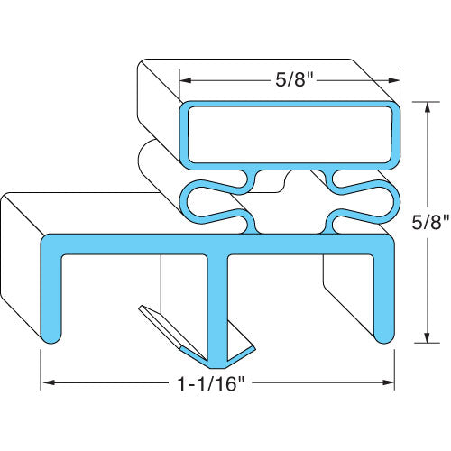 Nor-Lake Gasket, Door Part 37453