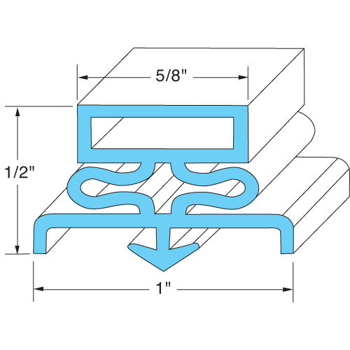 Kairak Door Gasket Part SER-37698-00 - Parts Direct Group