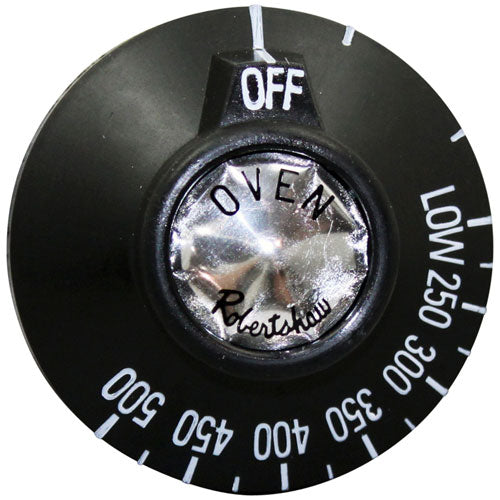 Vulcan Hart Black Oven Knob (Part Number: 00-499678-00001)