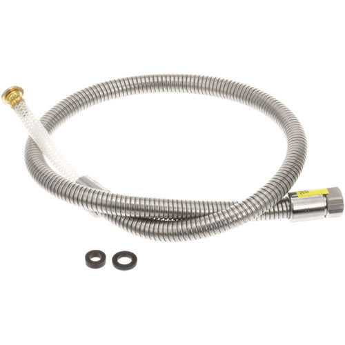 T&S Brass 44" Hose - No Handle (Part Number: 0044-H2A)