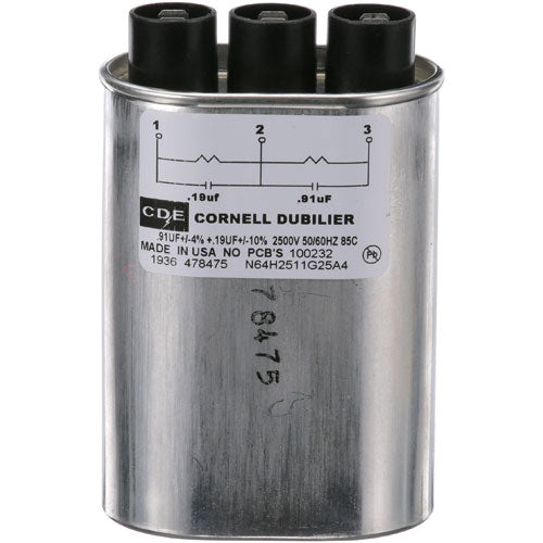 Turbochef Capacitor Part TBC100232 - Parts Direct Group