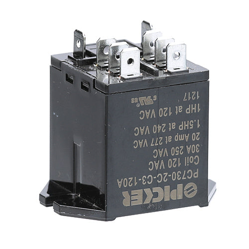 Market Forge Relay, Dpdt, 120V Part 97-9079