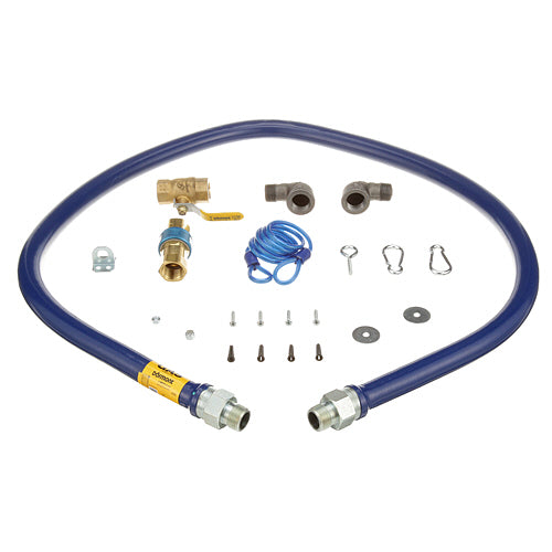 Dormont Gas Hose Kit, 3/4" Dia , Snapfast Disconnect Part 1675KIT72