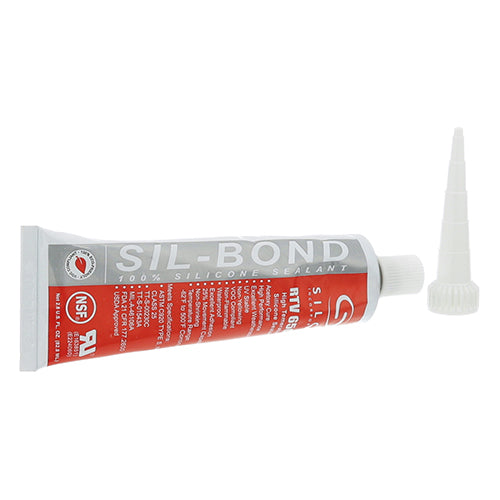 Lincoln Silicone Sealant, F/G , Red 500F, 2.8Oz Part 350716 - Parts Direct Group